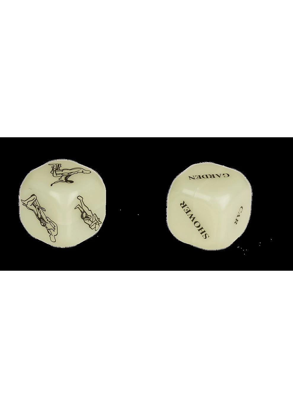 Кубики неоновые Sex Dice Kamasutra Neon, 2 шт. - CherryLove OOTB (329152699)