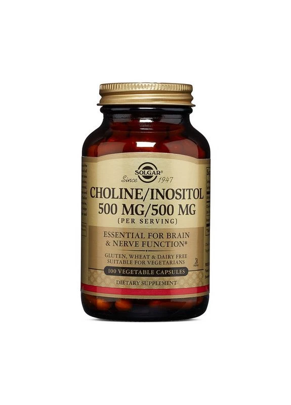 Choline/Inositol 500/500 (100 veg caps) Solgar (395935326)