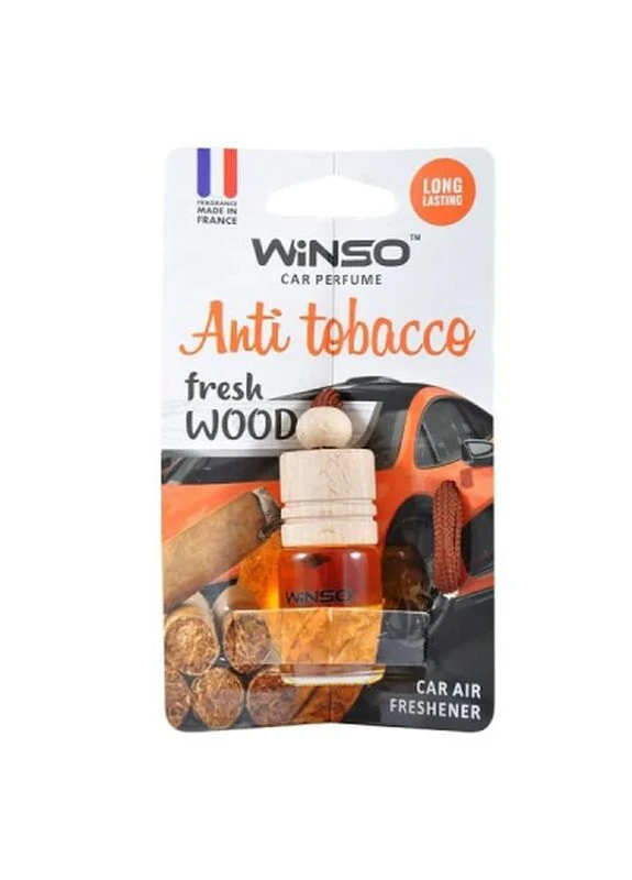 Ароматизатор для автомобіля Fresh Wood Anti Tobacco 4,5мл (530290) Winso (399339303)