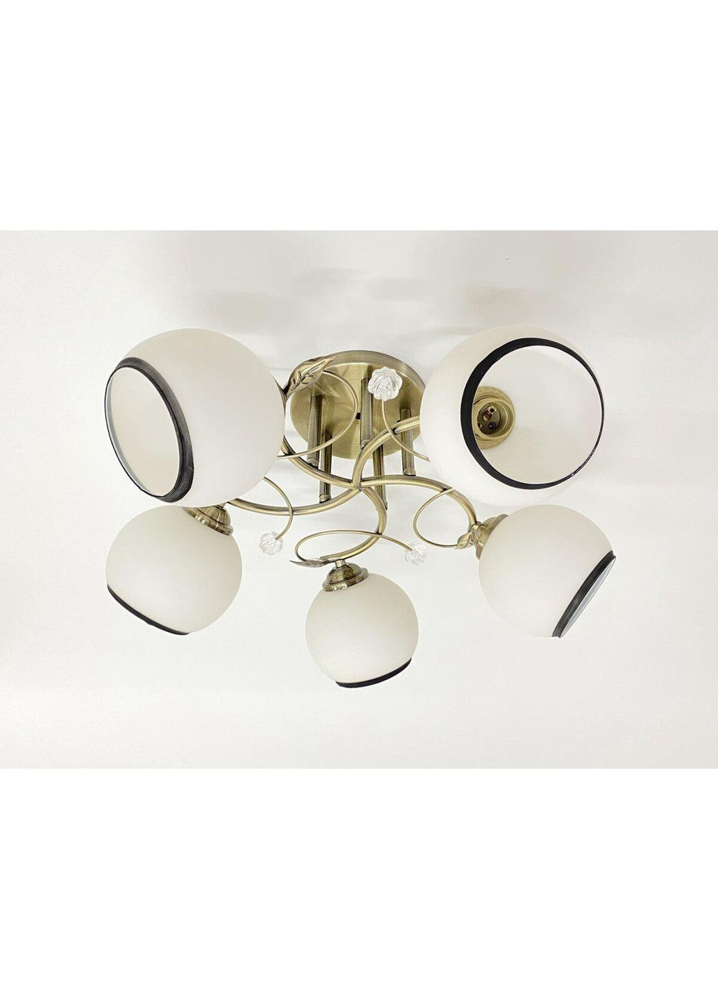 Потолочная люстра на 5 плафонов 6220J/5 Бронза Sirius (365877931)