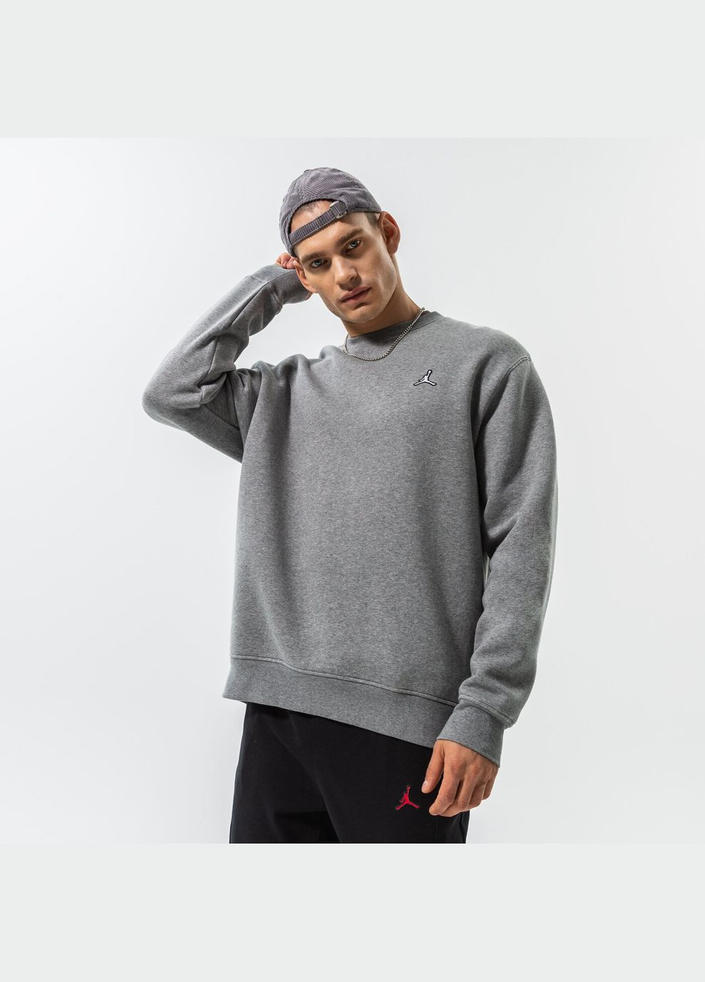Кофта мужская M J Ess Flc Crew (DQ7520-091) Jordan (370780256)