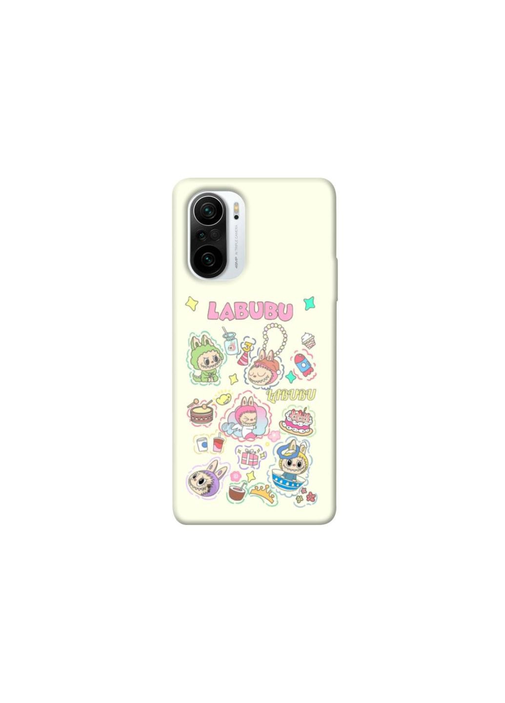 Чохол на Xiaomi Redmi K40 / K40 Pro / K40 Pro+ / Poco F3 Candy Chaos Labubu-2 Frontalka (352210293)