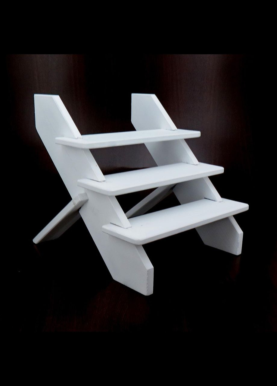 Подставка для цветов из дерева Бандалона зефир (ЦВП-002120) No Brand (328227826)