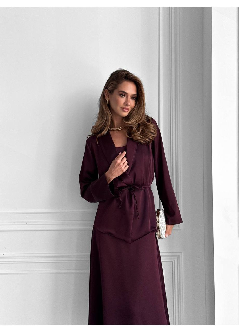 Женский костюм (кардиган и платье) No Brand (365805000)