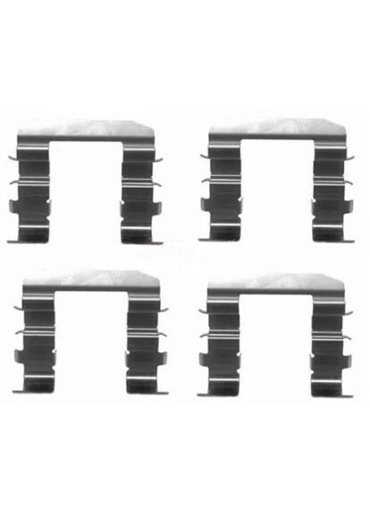 Монтажний к-кт гальмівних колодок Metzger (368516871)