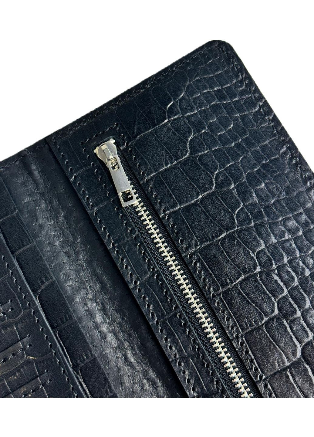 Портмоне із натуральної шкіри тиснення крокодил Vishnya (317638947)