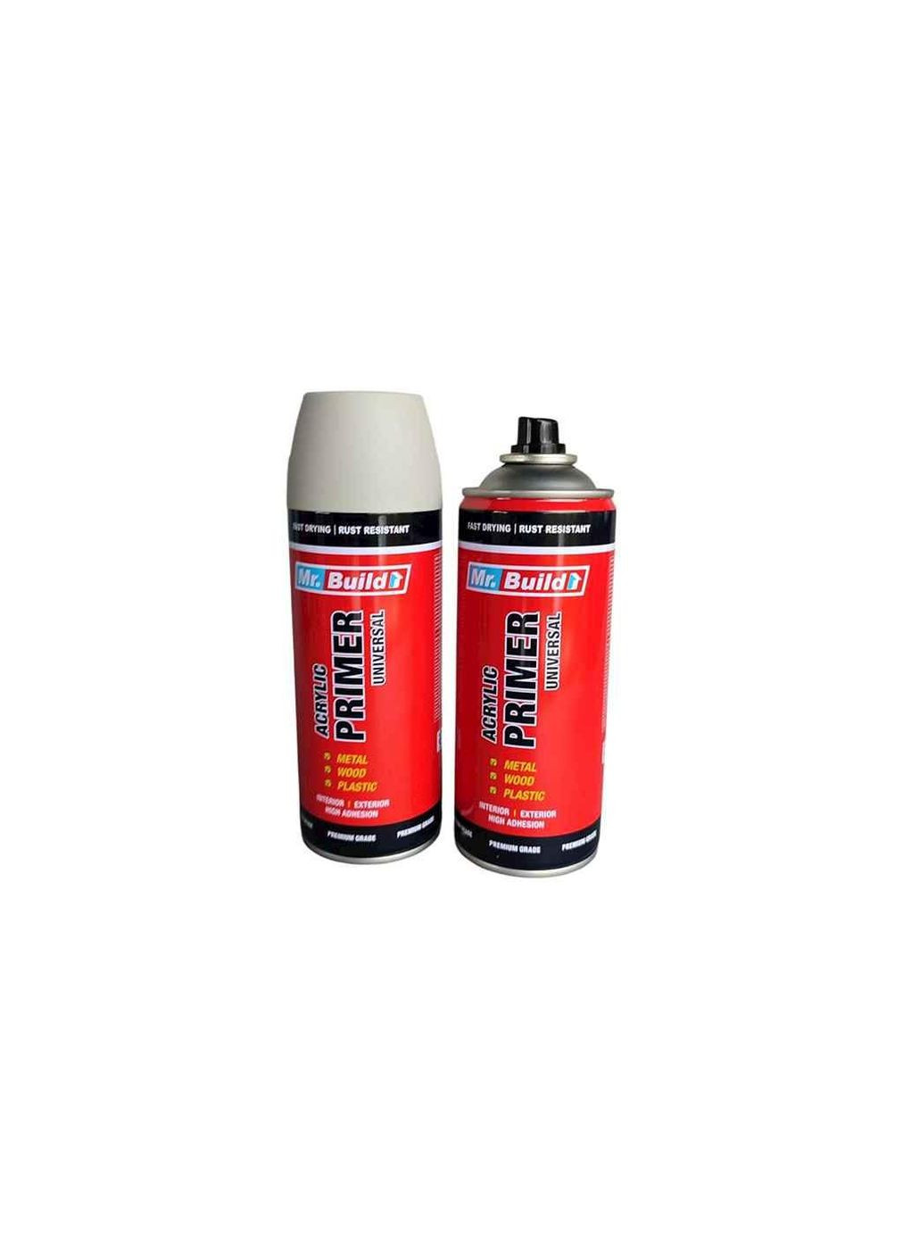 Грунт аэрозольный 400мл оксидно-красный акриловый универсальный ТМ Mr. Build (367603496)