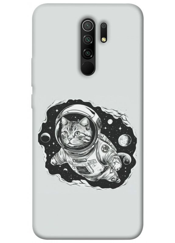Чехол с принтом для Xiaomi Redmi 9 / для Ксяоми, сяоми, ксиоми редми 9 Кот космонавт No Brand (338603621)
