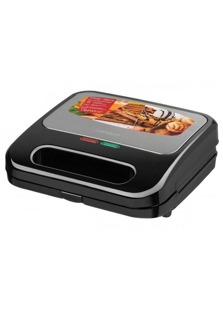 Мультимейкер (бутербродницавафельница-гриль-Орешница) SM-H400S Ardesto (315603827)