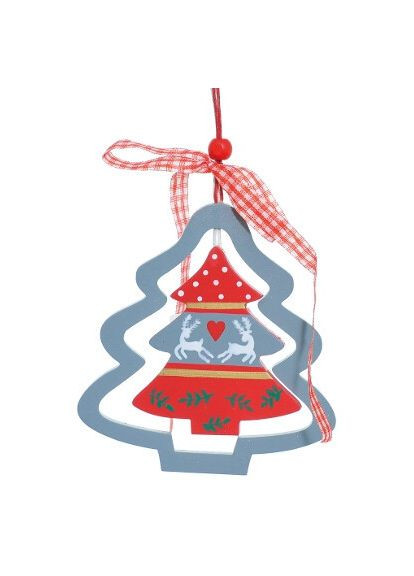 Декорація дерев'яна Ялинка, 11 см Jumi (329407149)