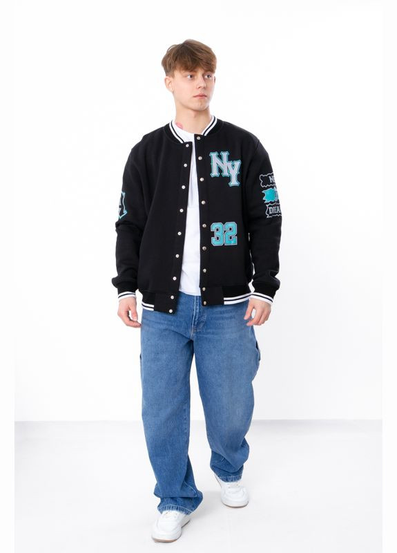 Синяя демисезонная джинсы мужские (демисезон) (p-16117) Носи своє