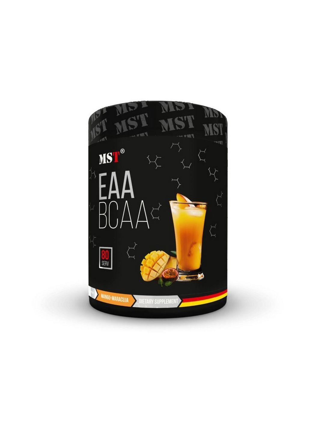 Аминокислота BCAA EAA Zero, 1.04 кг Манго-маракуйя MST (293341984)