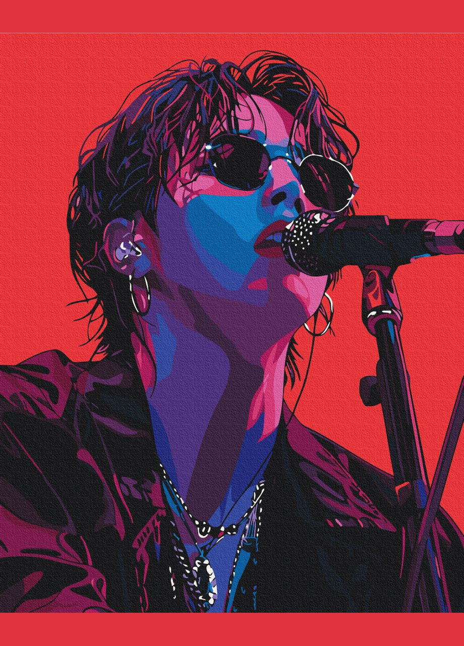 Картина за номерами на підрамнику K-pop айдол Brushme (317274504)