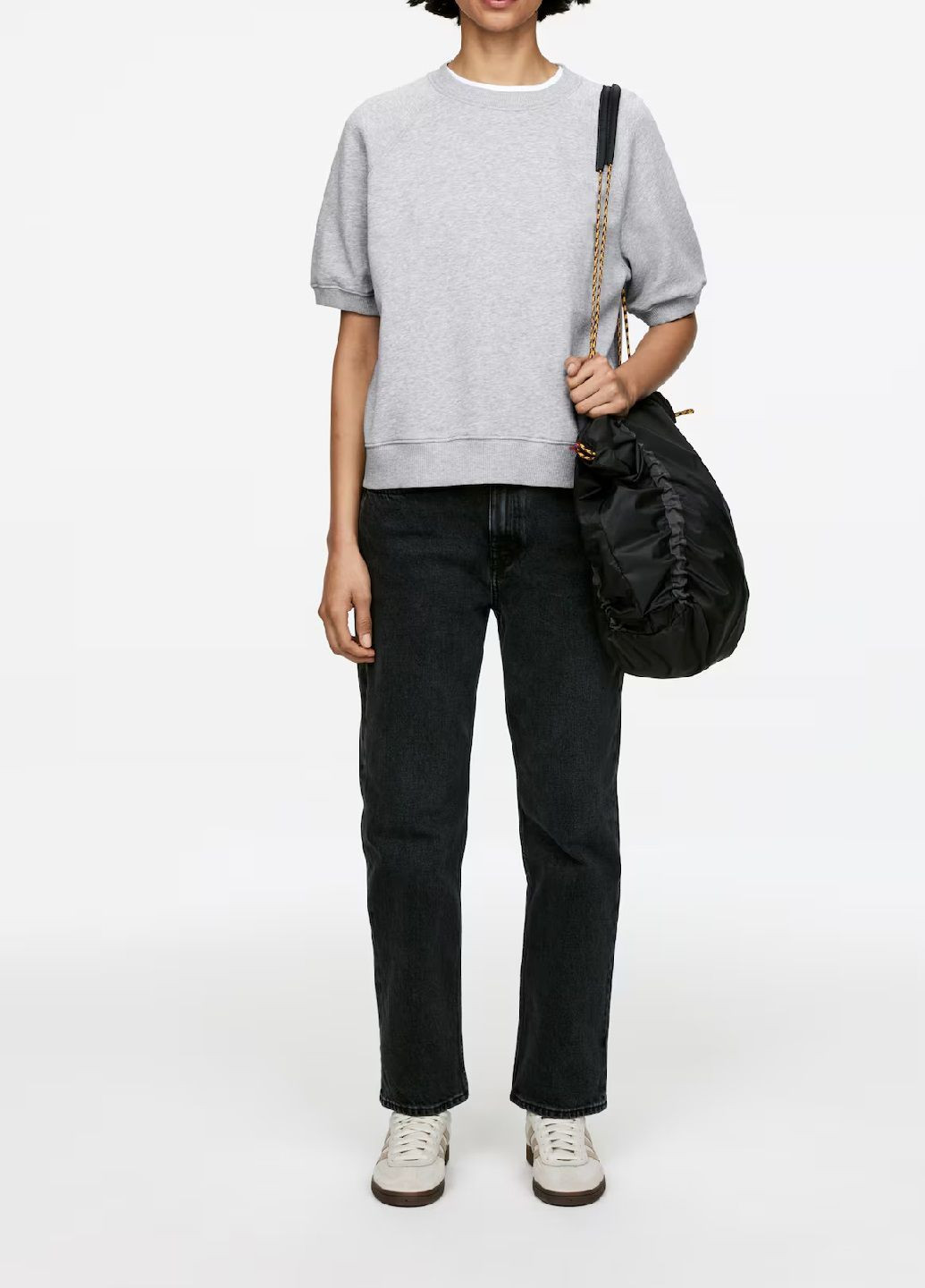 Сірий світшот Arket однотонний (331695703)