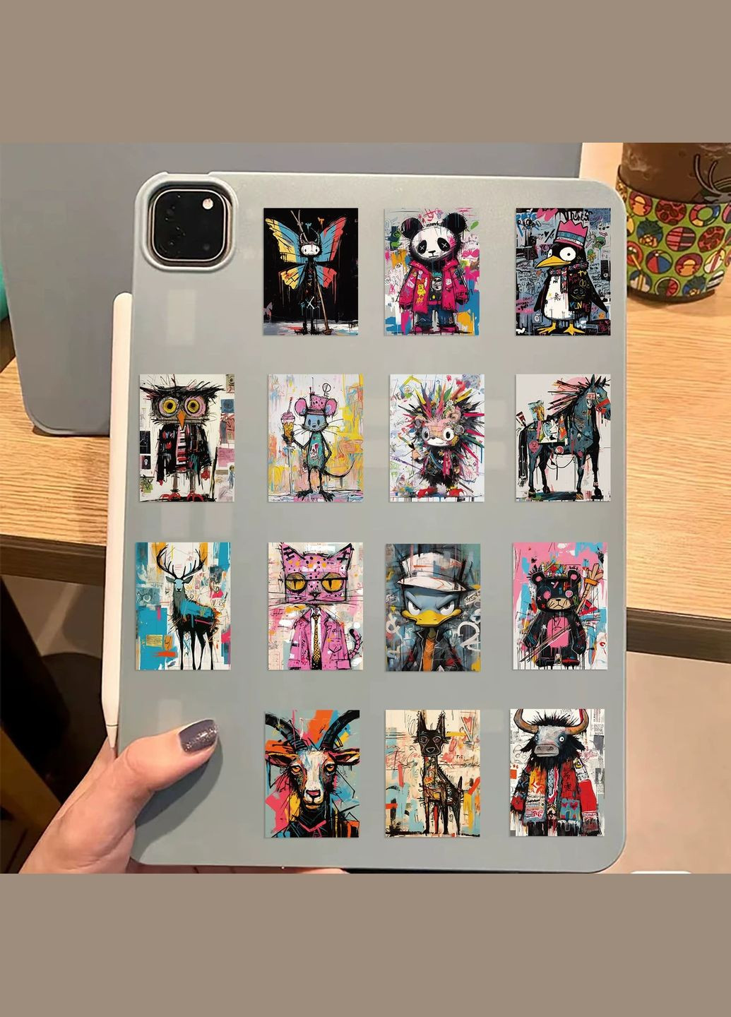 Набор виниловых наклеек " Звери" #1 No Brand (359447452)