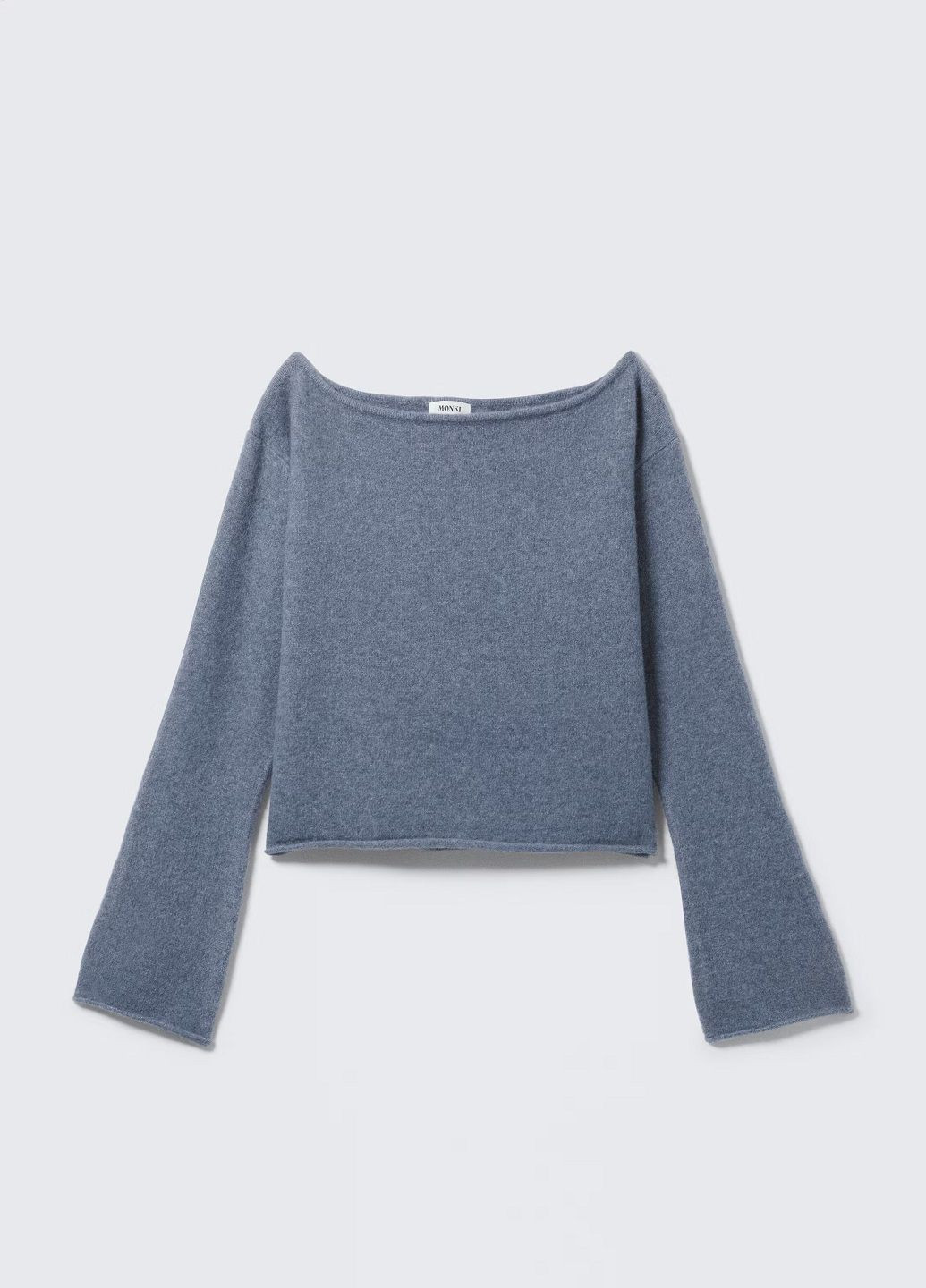 Голубой демисезонный свитер H&M