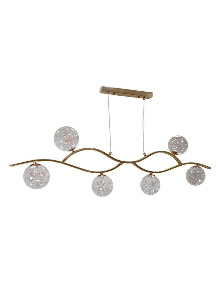 Люстра 9098078-6 BRZ+LED (LVS3805) Levistella (370249211)