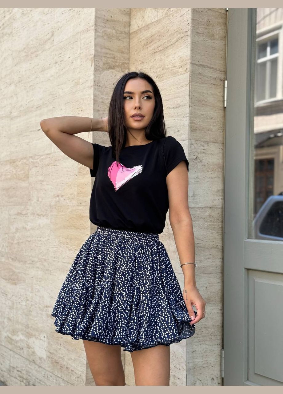 Жіноча футболка з принтом Fashion - (323441213)