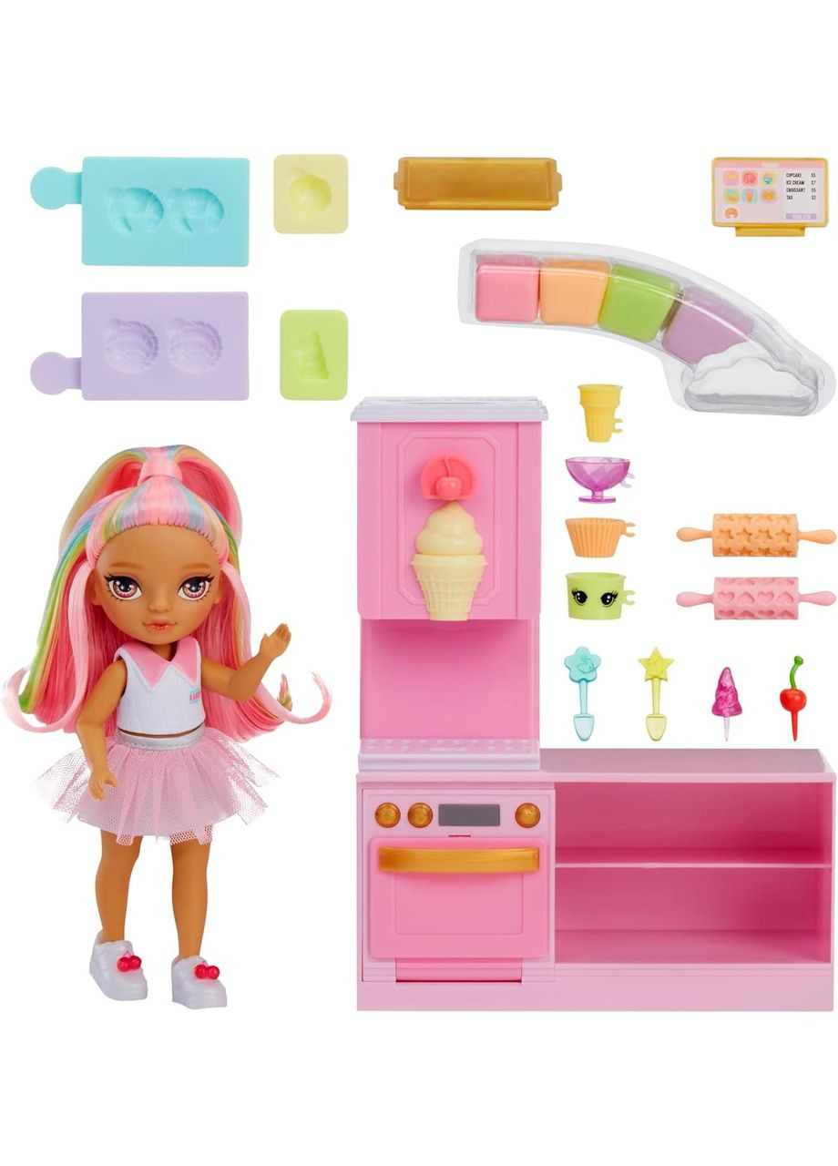 Лялька Littles Dessert shop Магазинчик десертів13,7 см кондитерська кенді 522058 Rainbow High (371773694)