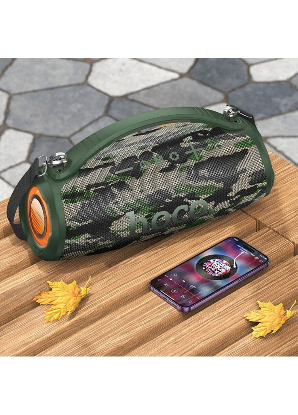 Портативна колонка HA4 mini Surge outdoor BT speaker Camouflage Green Hoco (369457846)