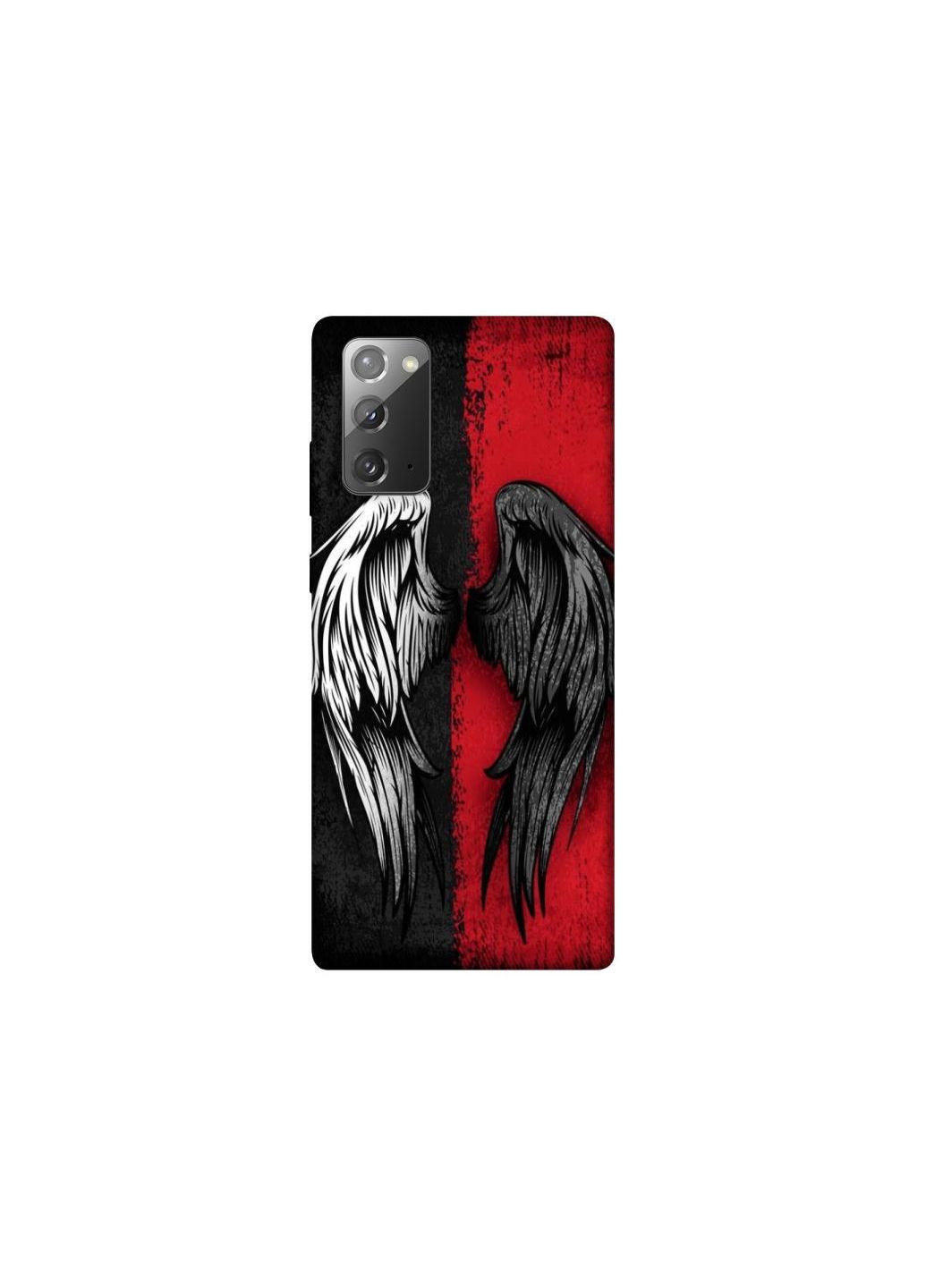 Чехол на Samsung Galaxy Note 20 Angel and Devil Frontalka (353357837)