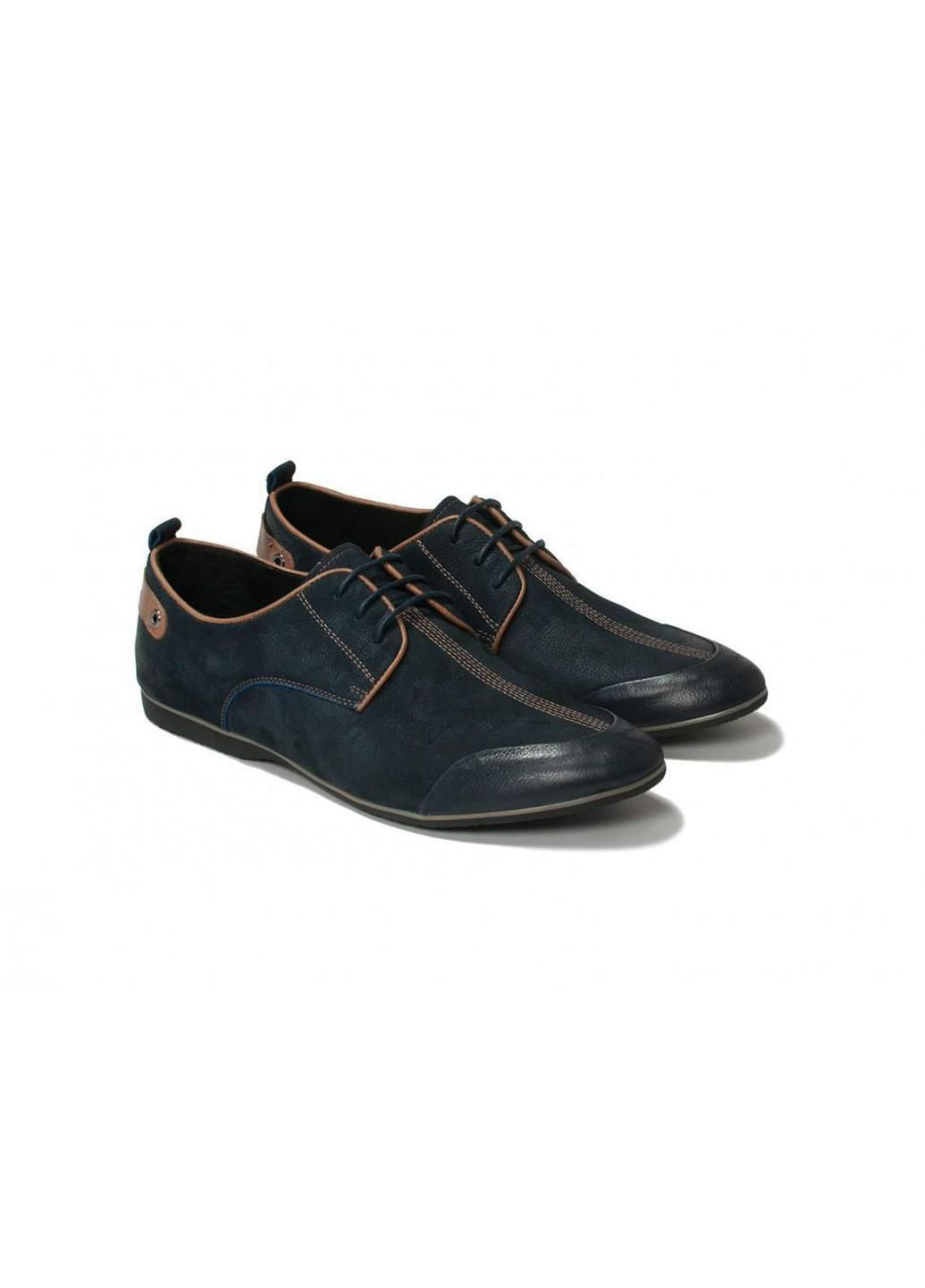Темно-синие туфли 7141057 43 цвет тёмно-синий Carlo Delari