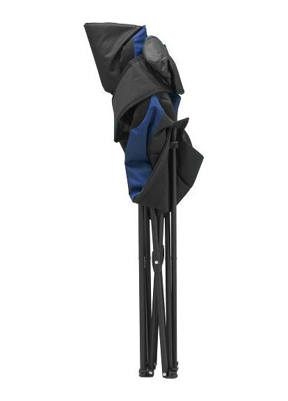 Крісло портативне NeRest синє для відпочинку на природі стільці з підлокітниками та спинкою ProDobro (367264326)