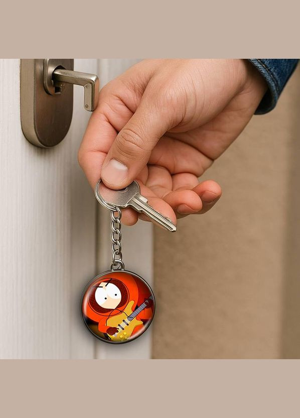 Набір підвіска (кулон) та брелок Підведенний парк #05 (подарунковий набір) No Brand (332633198)