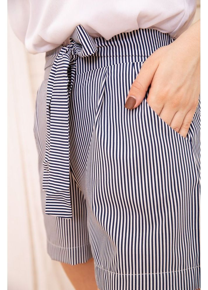Женские шорты в полоску с пояском, 172R008 Ager (361226096)