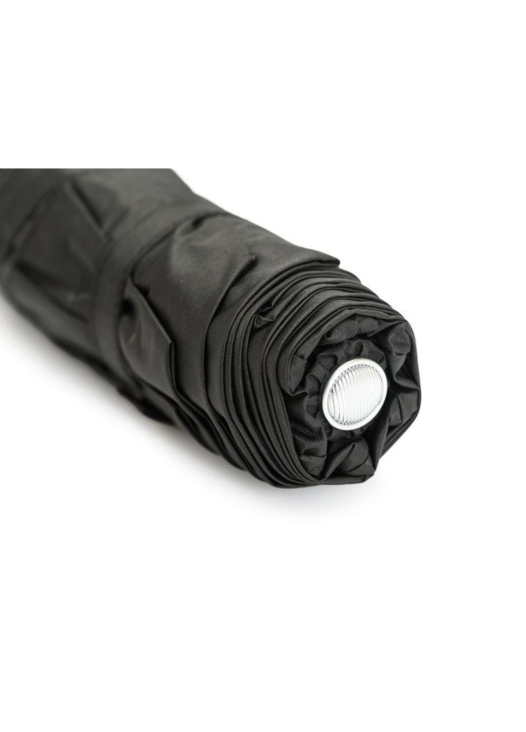 Чёрный зонт складной женский retro полный автомат черный Krago (323213614)