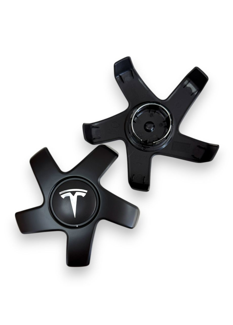Колпачки на диски Тесла модел 3, заглушки звезды пауки крабы на Model 3, 1044234-B, 1044234B 4 штуки Tesla (364463731)