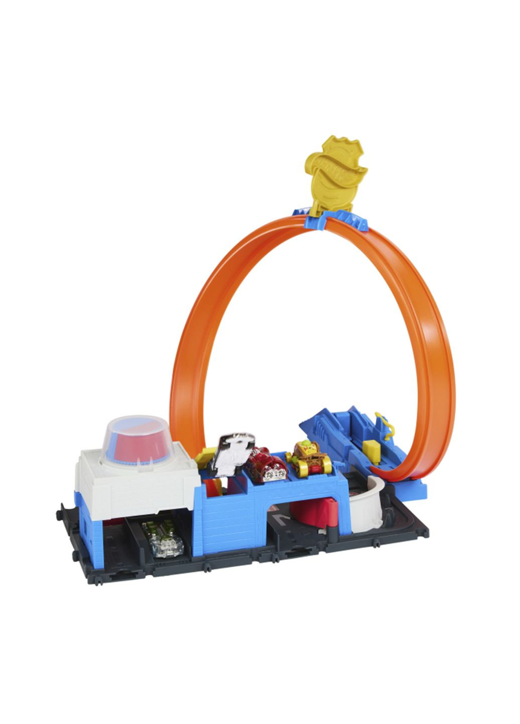 Игровой набор City Суперполицейский участок цвет разноцветный ЦБ-00276538 Hot Wheels (335805728)