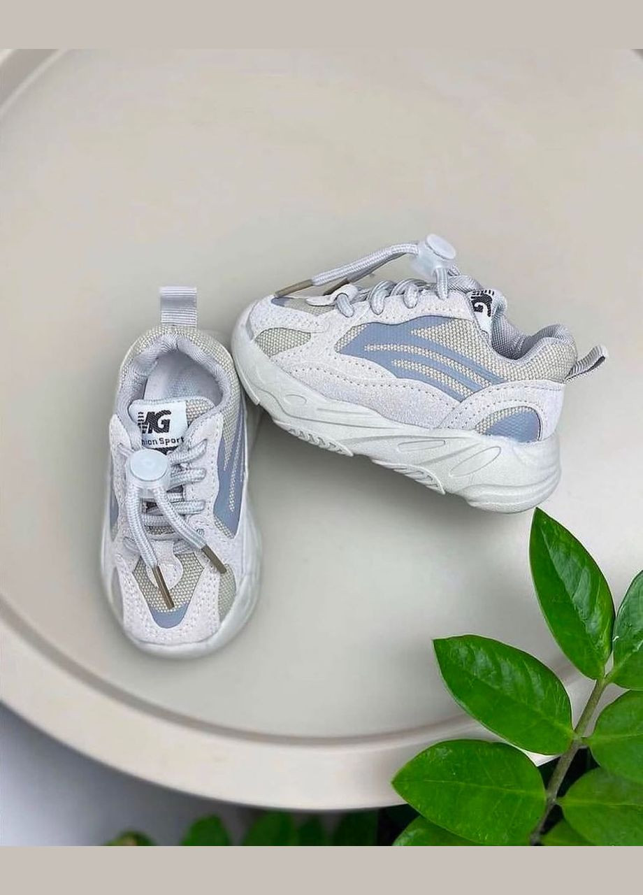 Сірі всесезонні дитячі кросівки сірі 417 No Brand