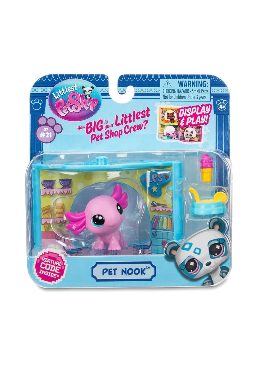 Ігровий набір Крамничка морозива дитячий Littlest Pet Shop з фігуркою Hasbro (398202461)