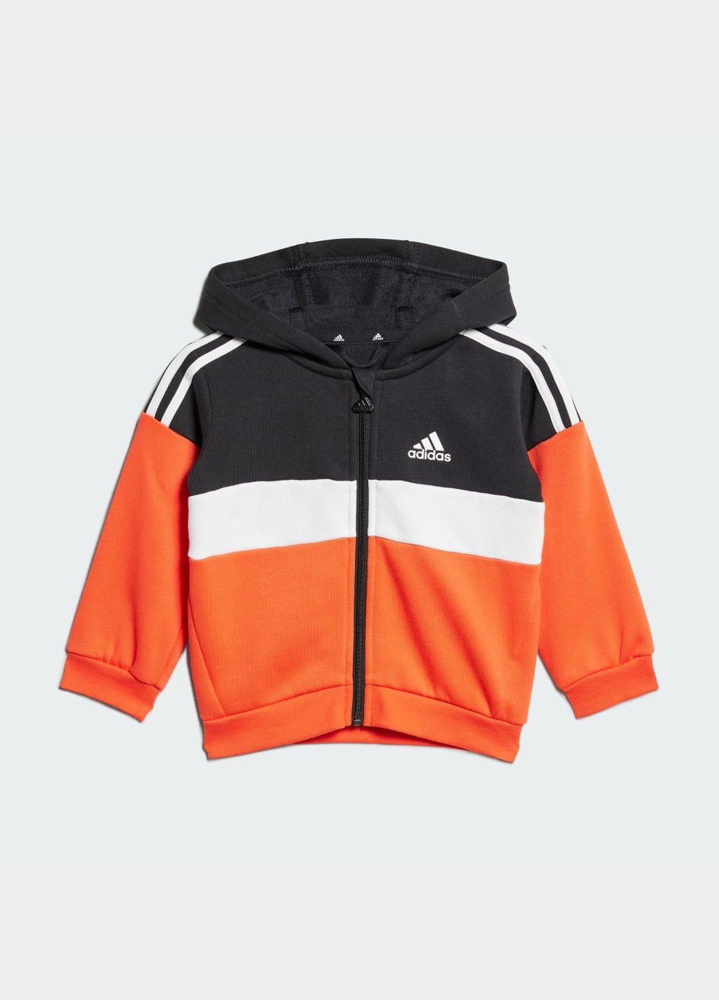 Спортивний костюм Tiberio 3-Stripes Colorblock Fleece Kids adidas (322183046)