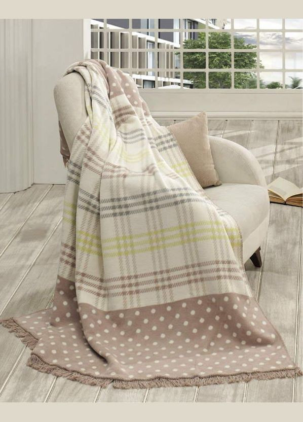 Плед 180×220 см. Aby Pink Aksu (318381804)