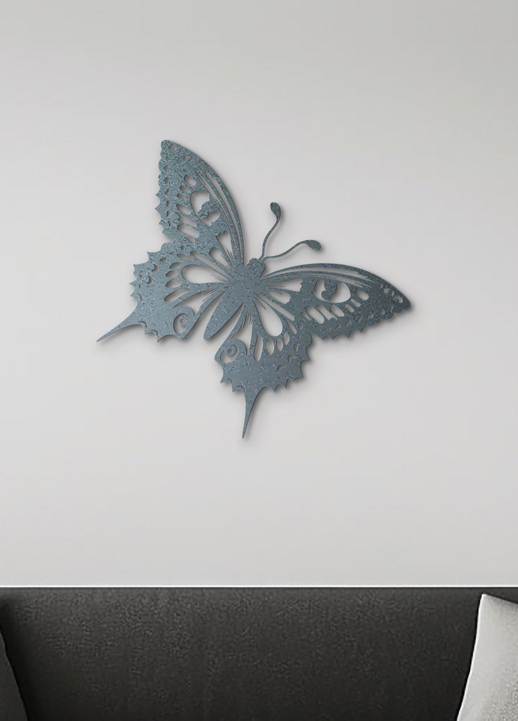 Настенный декор для дома, декоративное панно из дерева "Полет бабочки", картина лофт 20х23 см Woodyard (292112972)