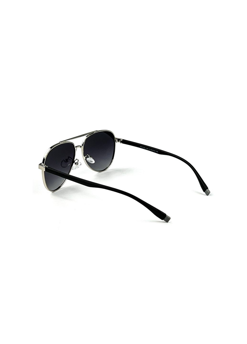 Сонцезахисні окуляри з поляризацією Авіатори чоловічі 472-167 LuckyLOOK 472-167M (322846436)