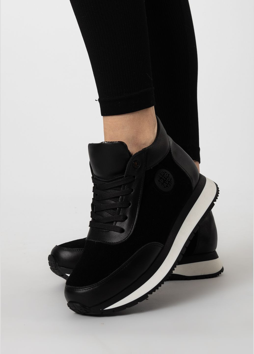 Кросівки (1182ЦП) Marigo чорні зими (328913718)