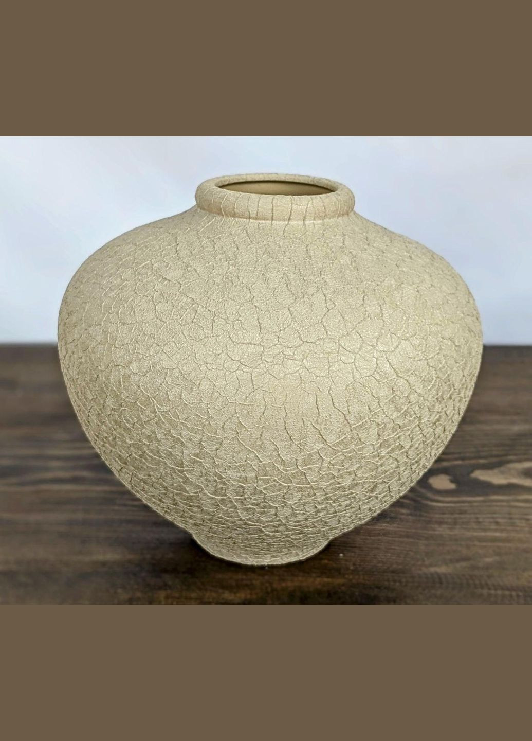 Ваза Nana Ceramics Юла шелк Капучино 21 см No Brand (323221072)