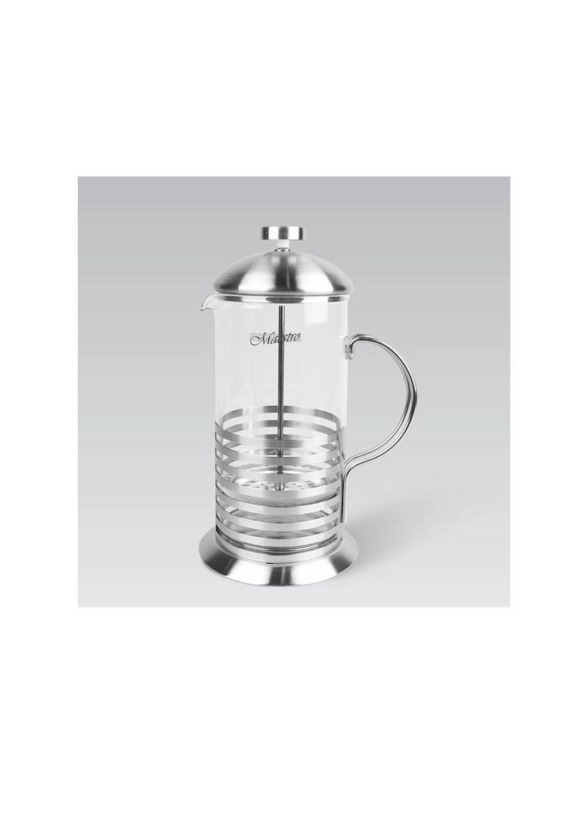 Френч-прес (заварник) для чаю та кави 600 мл сталевий Maestro (293247376)