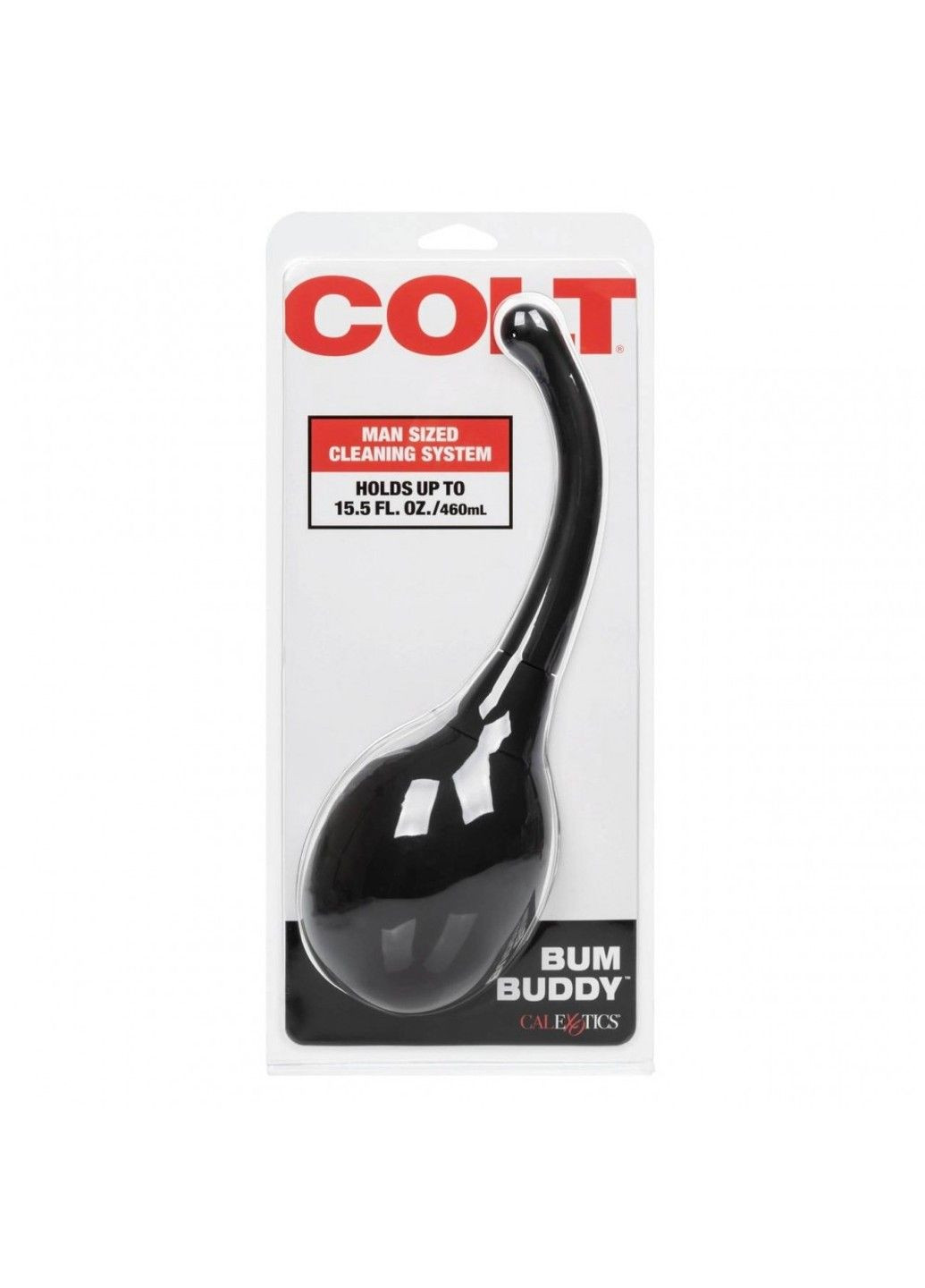 Анальный душ COLT Bum Buddy на 465 мл, черного цвета California Exotic (289784530)