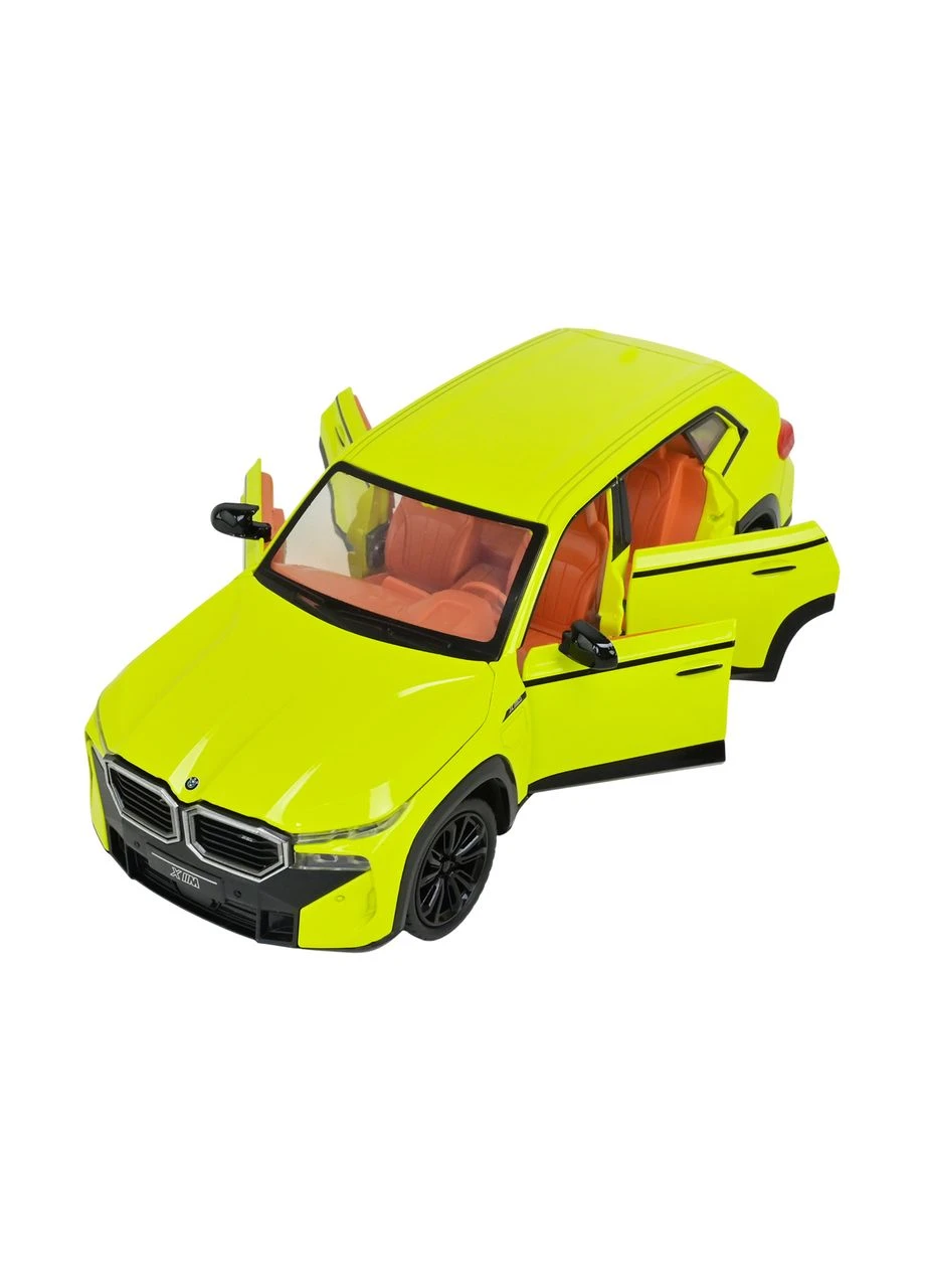 Машинка металева АВТОПРОМ BMW XM 1:24, батарейна, світло звук, відчиняються двері, дитяча машинка, подарунок для хлопчика 3+ No Brand (394664216)