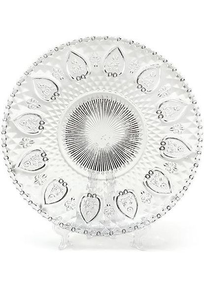 Набор из 3 стеклянных пластин. Ajour, десертные тарелки Bona (365248100)