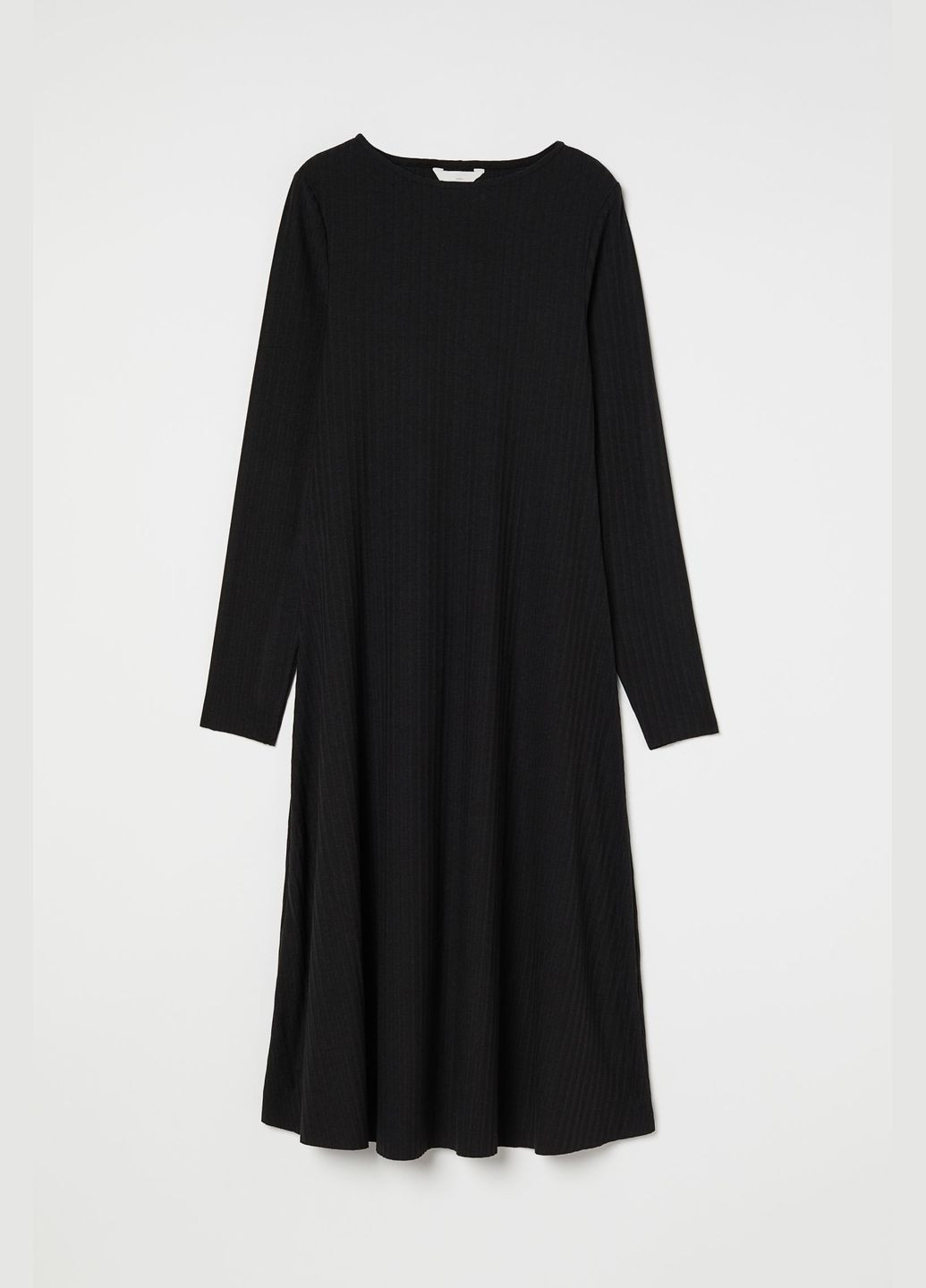 Черное повседневный платье для беременных H&M однотонное