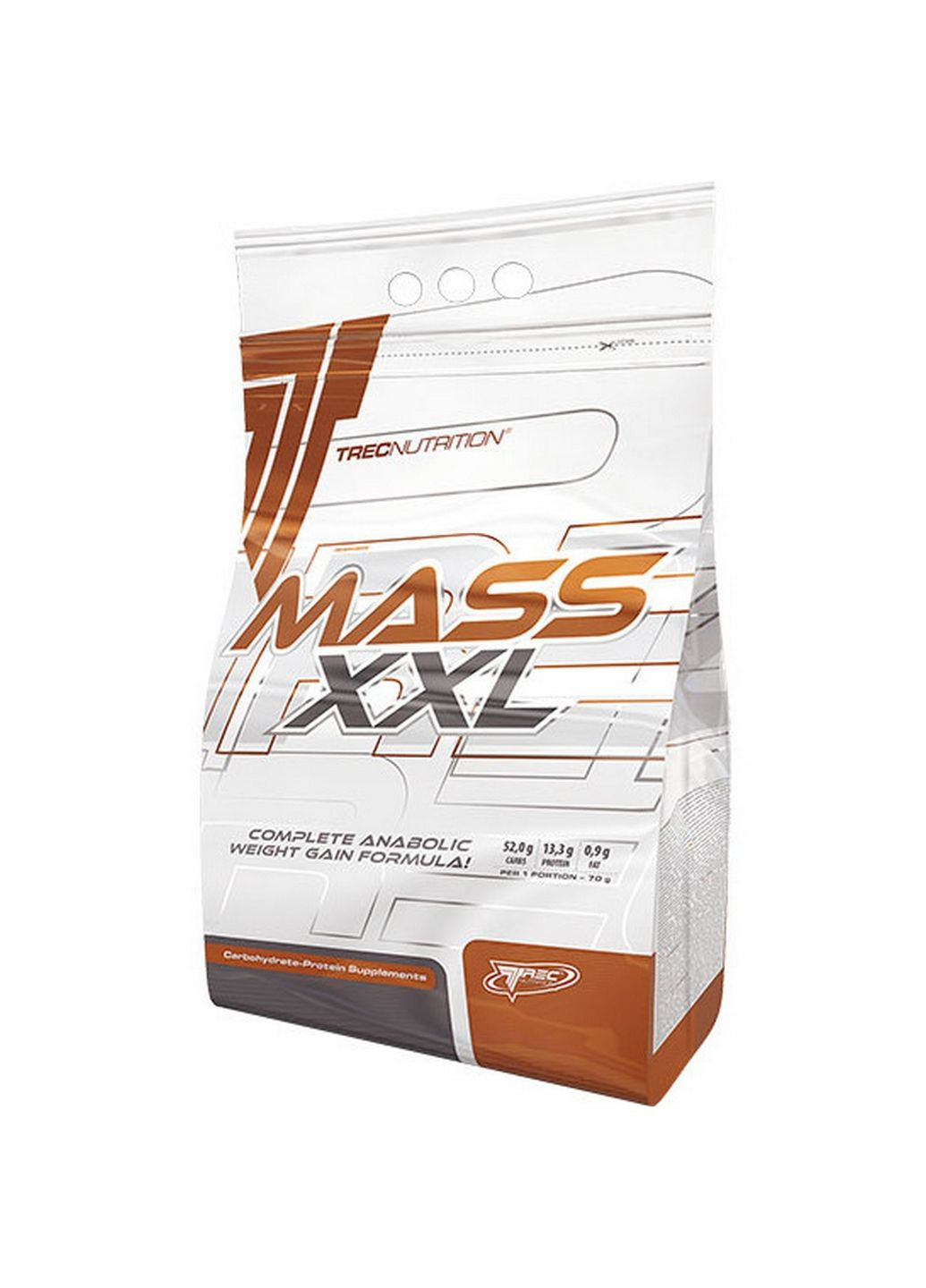 Гейнер Mass XXL, 3 кг - пакет Банан Trec Nutrition (293418272)
