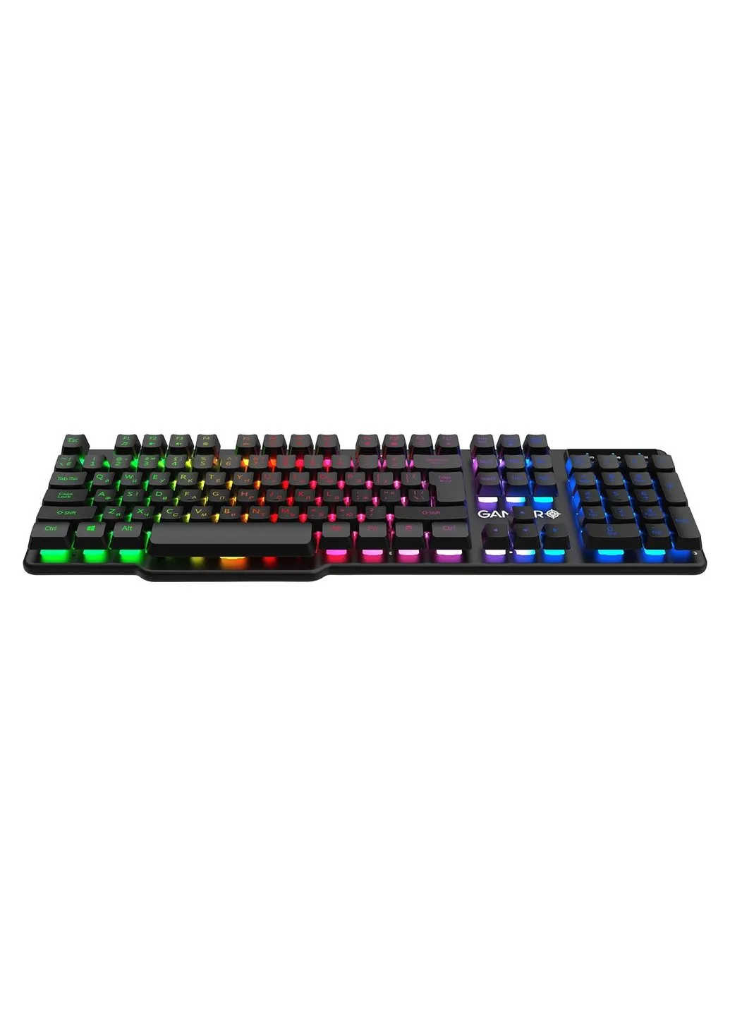 Клавіатура GK380 RGB Black GAMEPRO (336952469)