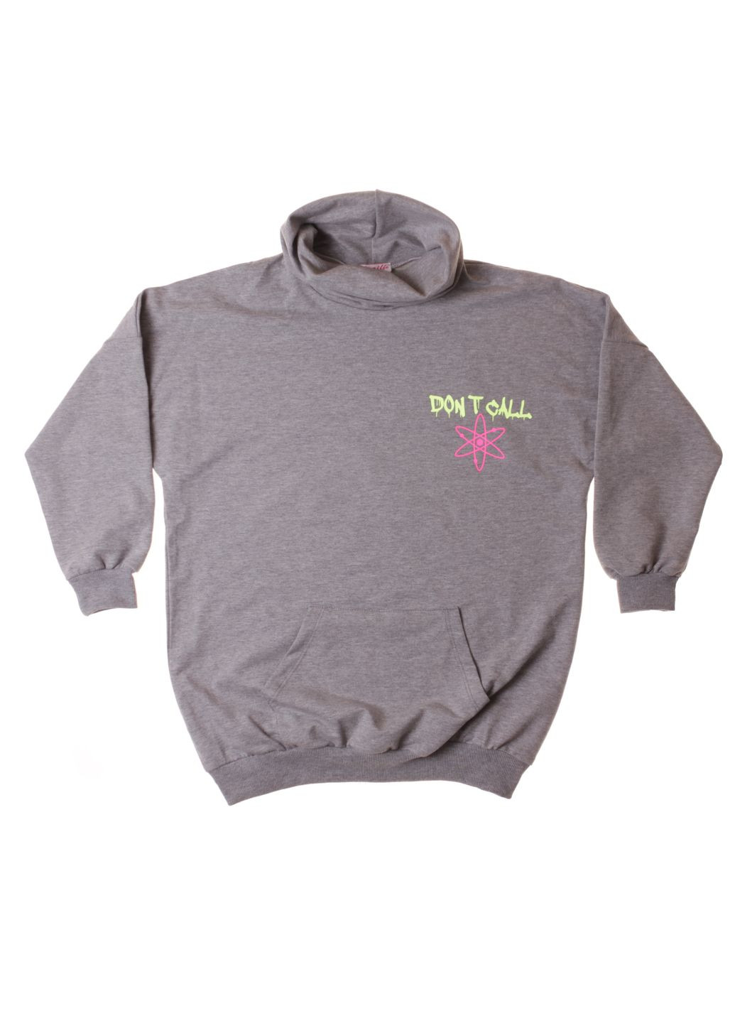 Футболка З Довгим Рукавом Oversize 1025 Темно Сірий Меланжевий Monili (306544285)