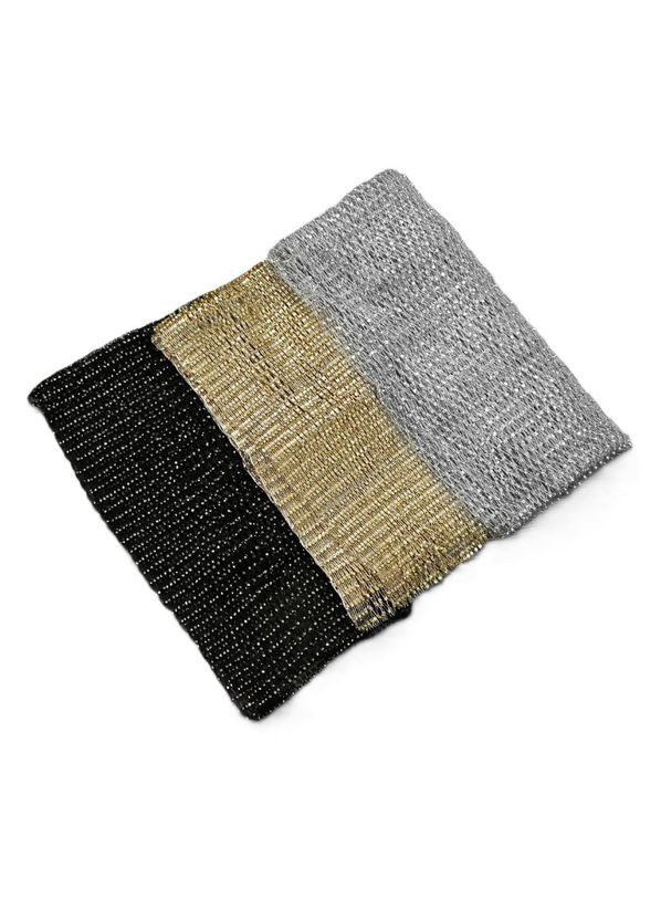 Пляжна сукня-туніка сітка зі стразами Зорепад міні One Size (S M L) золота Po Fanu (324260046)