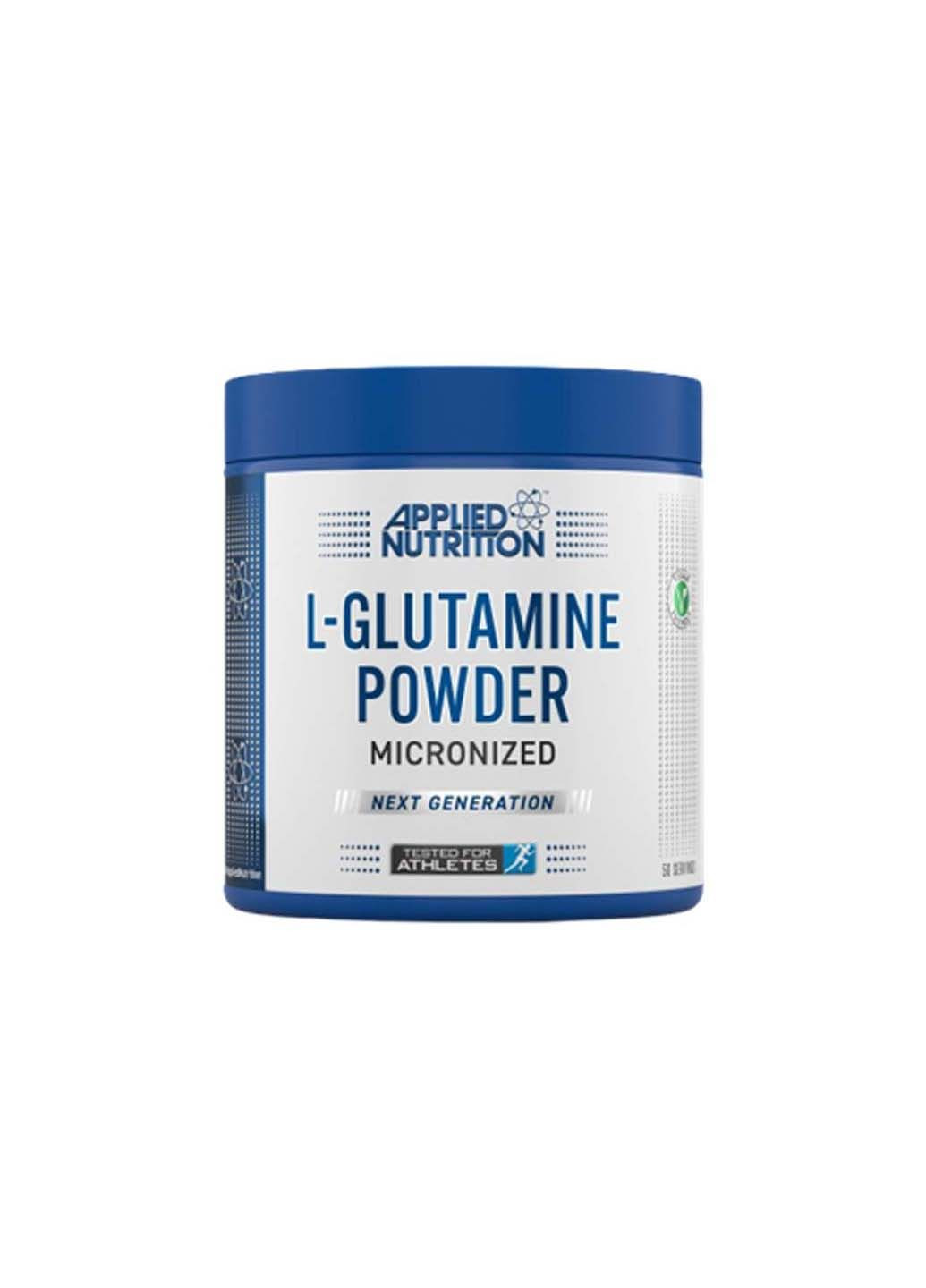 Глютамін для спорту L Glutamine Powder 250 g /50 servings/ Unflavored Applied Nutrition (301938337)
